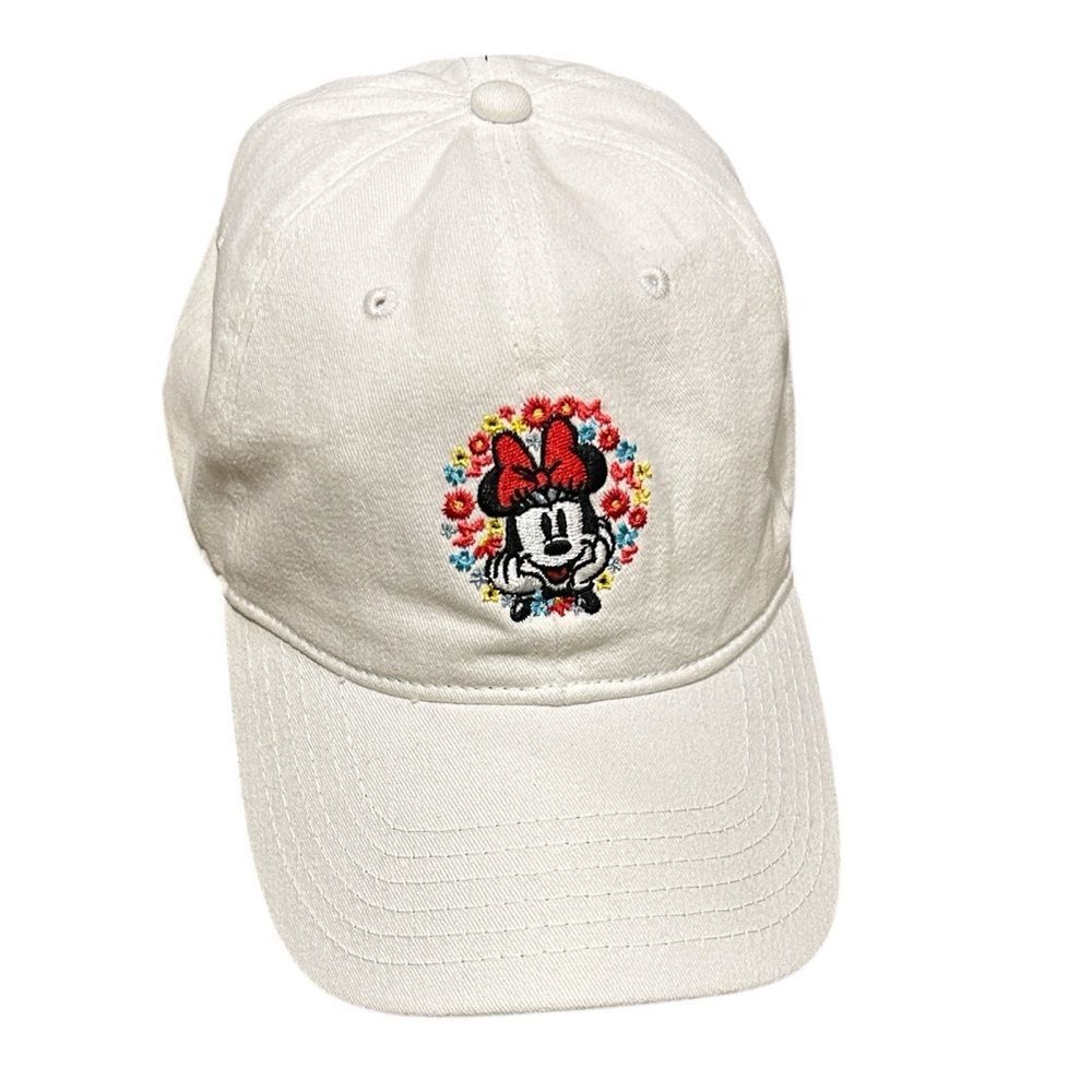 NEW Disney White Cap with Minnie Mouse Design - Picture 3 of 5